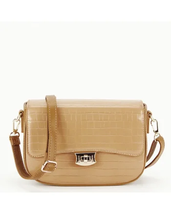Geanta mica  Paris 7002-1 14 Camel 14303, Maro deschis