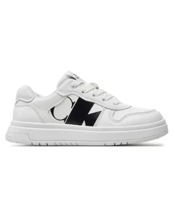 Pantofi sport  pentru Fete, low cut lace-up sneaker, V3X9-80867-1355100, Alb, Alb