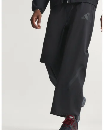Pantaloni relaxed fit de trening Z.N.E, Negru