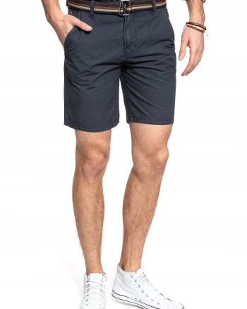Pantaloni scurti  Denver Short, albastru, bumbac