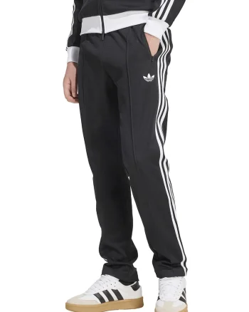 Pantaloni de trening slim fit cu snururi de ajustare, Alb/Negru