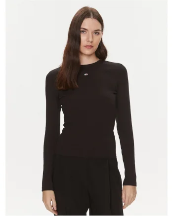 Bluza dama,  negru, material elastic,