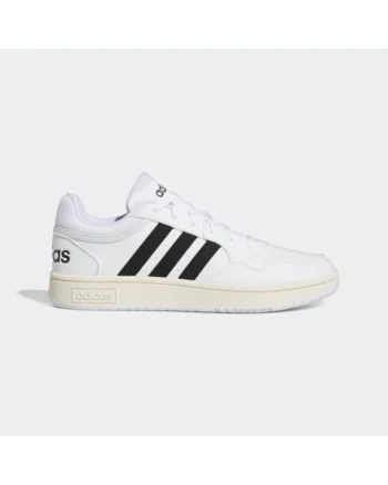 Pantofi sport cu logo si detalii perforate Hoops,