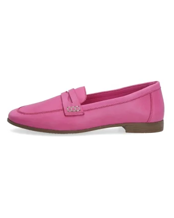 Pantofi loafer uni din piele