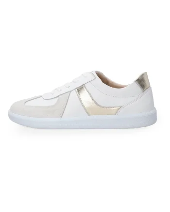 Pantofi sport uni din piele si piele intoarsa