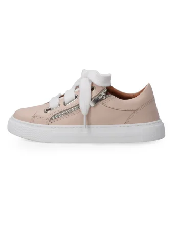 Pantofi sport din piele cu fermoar