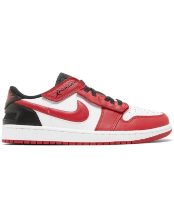 Pantofi sport, Jordan, Air Jordan 1 Low Flyease Gym Red, Piele naturala