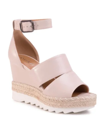 Espadrile dama,  Piele naturala, bej