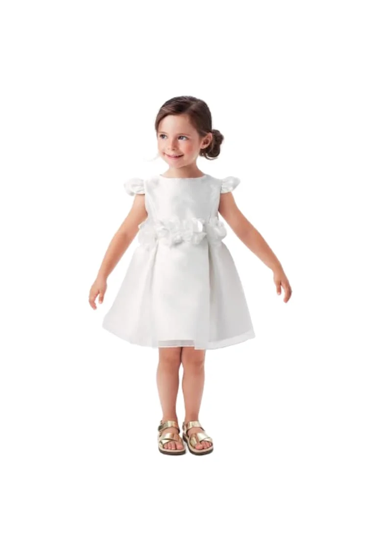 Rochie eleganta cu dantela pentru fete,  0.6248, Alb