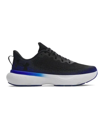 Pantofi Infinite din tricot, pentru alergare, Negru/Albastru royal