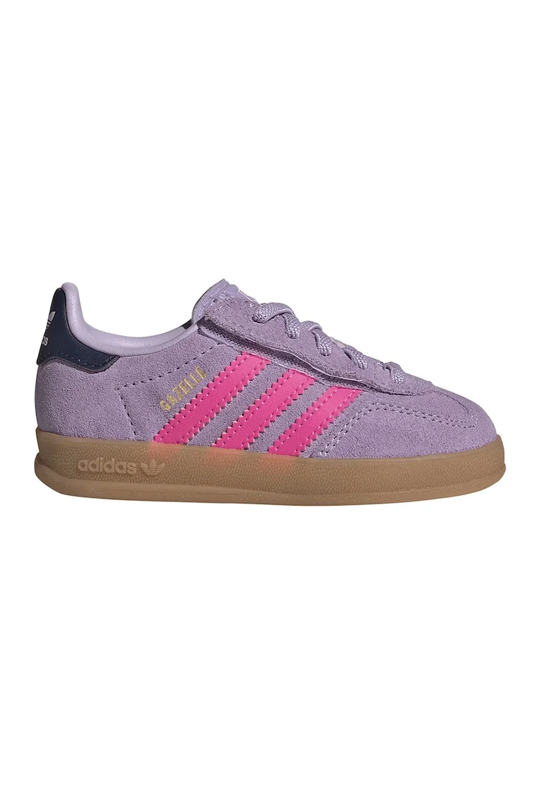 Pantofi sport din piele intoarsa Gazelle Indoor, Lila/Roz