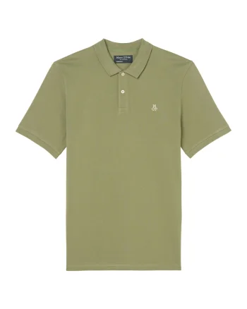 Tricou polo din bumbac, Verde
