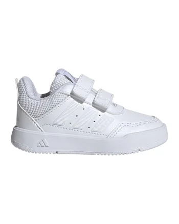 Pantofi sport Tensaur Sport 3.0 de piele ecologica cu velcro, Alb optic