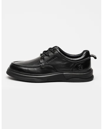 Pantofi din piele Poinc, Negru