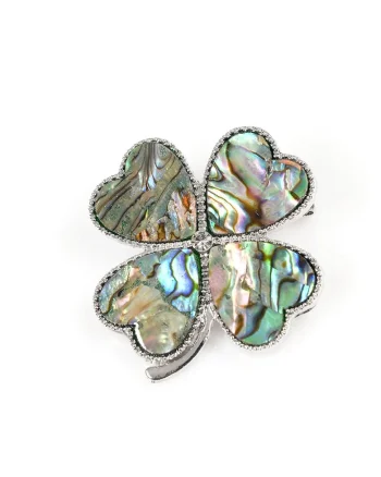 Brosa martisor trifoi multicolor
