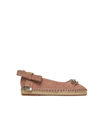 Espadrile dama  V250250, Piele naturala, Roz