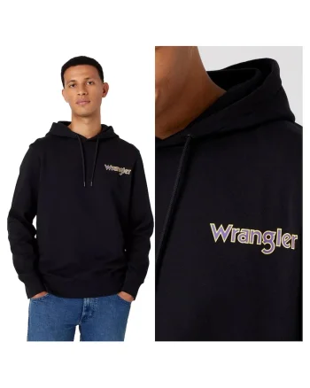 Hanorac barbati  Graphic negru, Negru