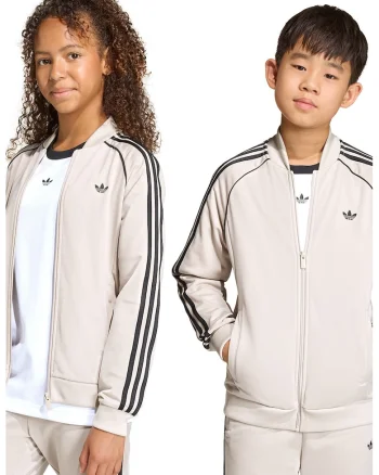 Bluza de trening cu fermoar si guler baseball, Negru/Maro nisip