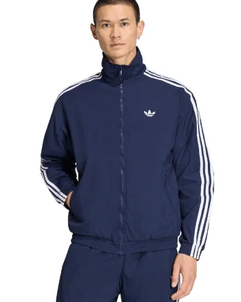 Bluza de trening cu fermoar Firebird, Alb/Bleumarin