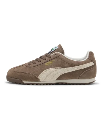 Pantofi sport Arizona SD de piele intoarsa, Maro inchis/Bej