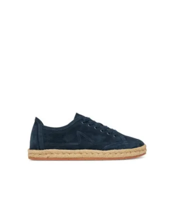 Espadrile barbati  25418005, Piele naturala, Albastru