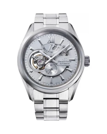 Ceas bărbați,  Contemporary, inox, piele naturală, 43mm