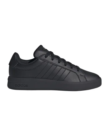 Pantofi sport Grand Court 3.0 de piele ecologica, Negru stins