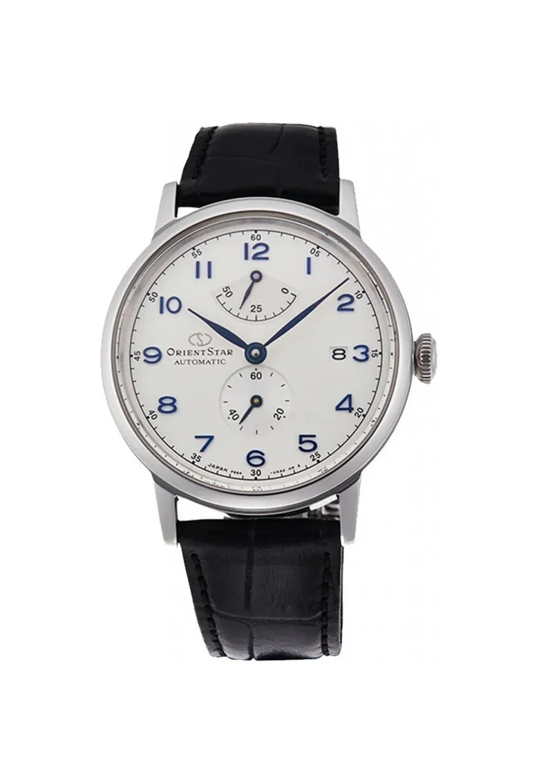 Ceas bărbați,  Classic RE-AW0004S, automat, inox, curea din piele, 43mm