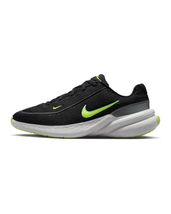 Pantofi sport Uplift cu broderie logo, Negru/Verde lime