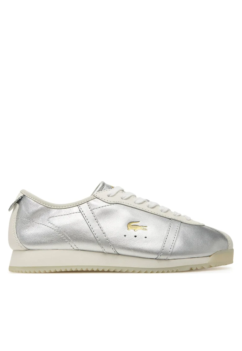 Tenisi dama  Club-Low, piele naturala, argintiu, Argintiu