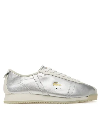 Tenisi dama  Club-Low, piele naturala, argintiu, Argintiu