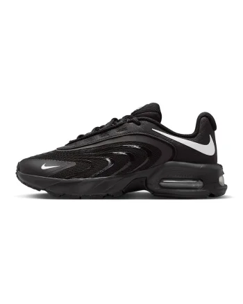 Pantofi sport Air Max Fire din piele ecologica si plasa, Negru