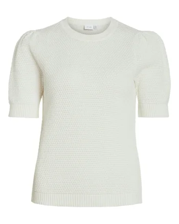 Pulover dama  14084421, Bumbac organic/Bumbac, Roz, Alb