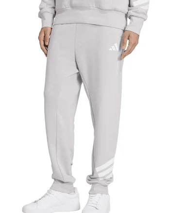 Pantaloni de trening regular fit cu talie ajustabila, Alb murdar