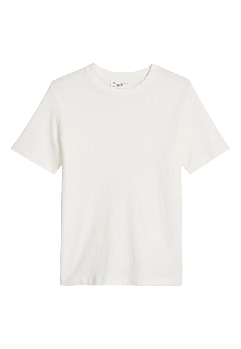 Marc O'Polo, Tricou regular fit din bumbac organic, Alb