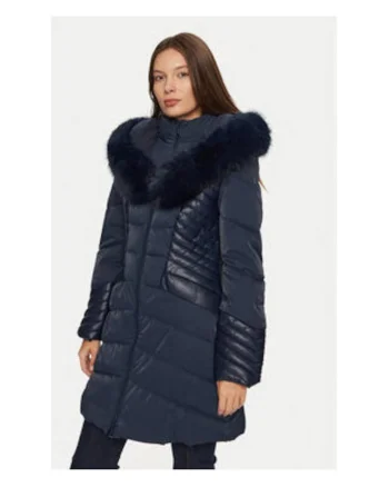 Geaca slim fit cu gluga