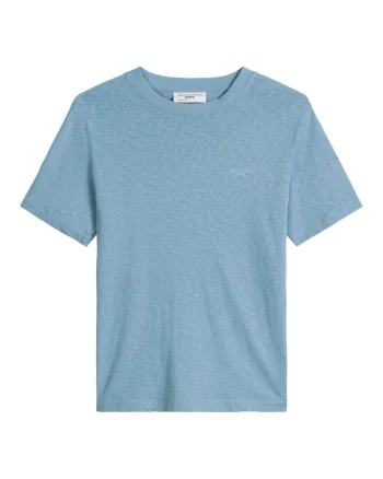 Marc O'Polo, Tricou regular fit din bumbac organic, Albastru deschis