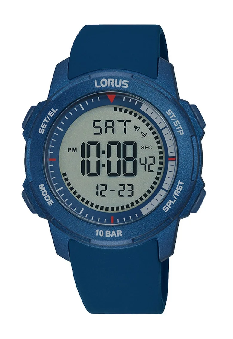 Ceas  Sport R2373PX9, Digital Quartz, Rezistent la Apa 10 ATM, Curea Cauciuc Albastru