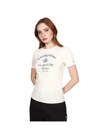 Tricou  TJW SLIM CREST NYC RINGERTEE-DW0DW20323-YBH