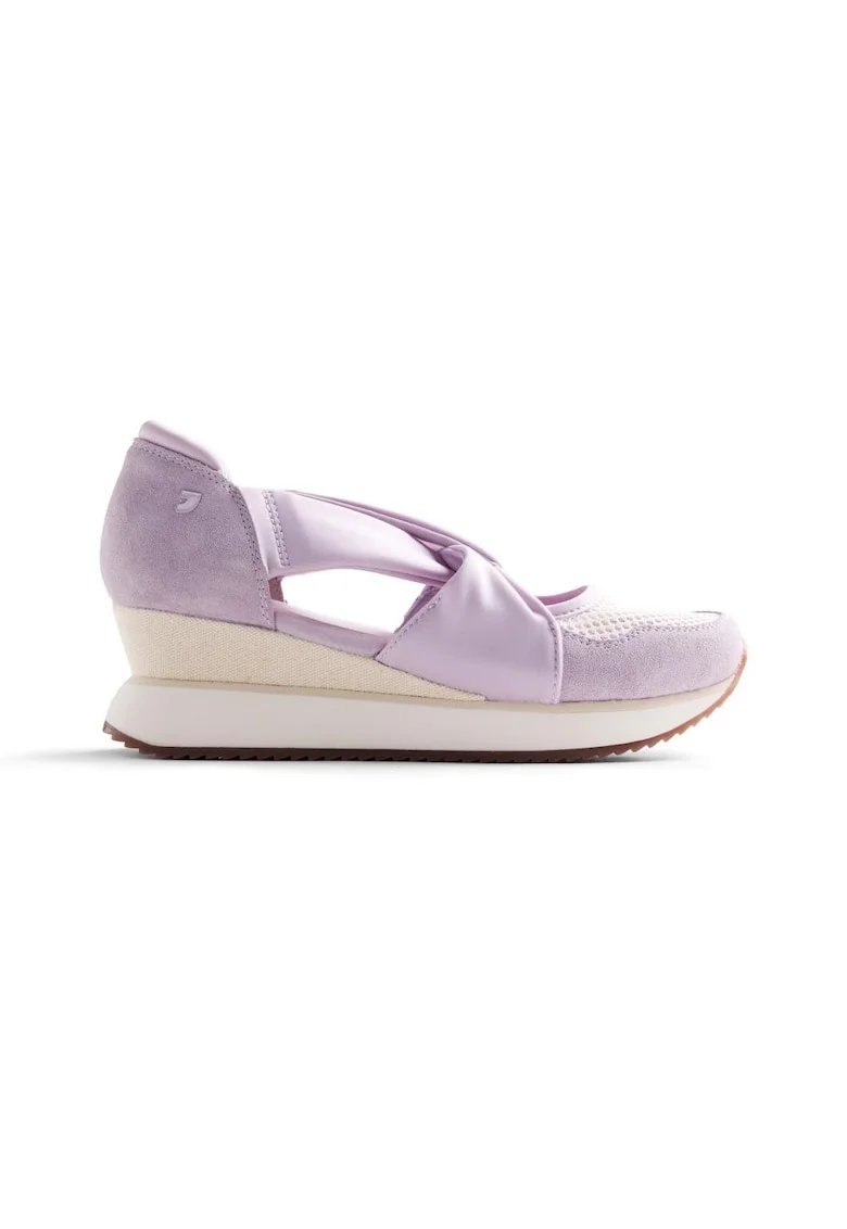 Pantofi sport de piele intoarsa cu decupaje Tuhelj, Lila