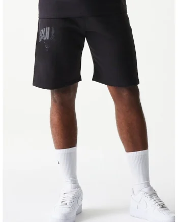 Bermude Core NBA Chicago Bulls, Negru carbon
