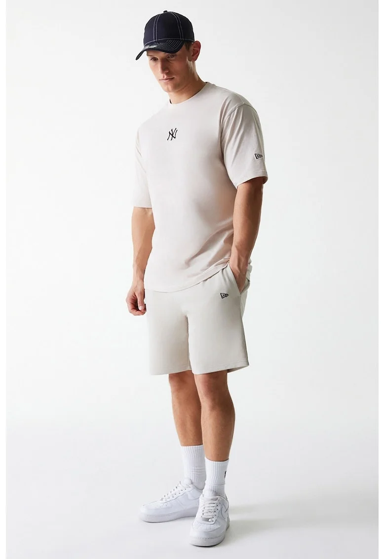 Pantaloni scurti NY Yankees MLB League Essential, Negru/Bej