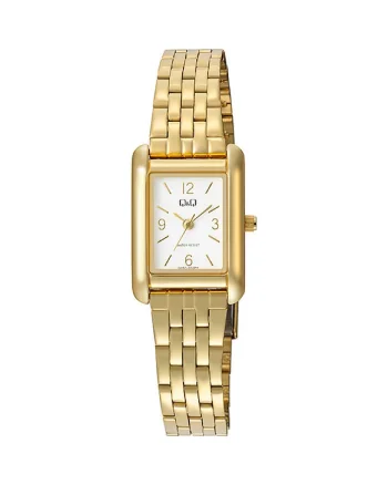 Ceas dama,  Classic Q25C-002Y, mecanism quartz, metal, culoare argintie