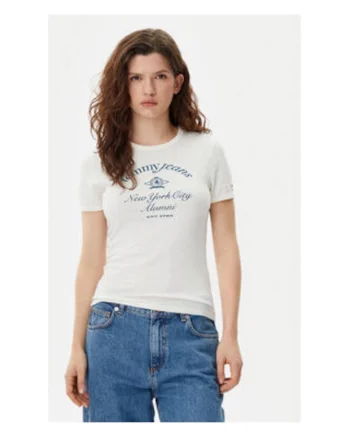 Tricou Dama,  bumbac, ecrudwqfq, Ecru