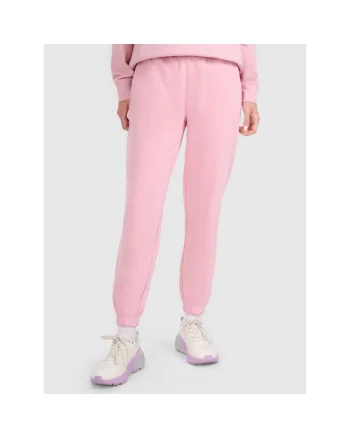 Pantaloni sport dama,  de trening, roz