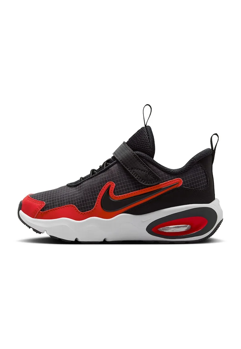 Pantofi sport Air Max Nova cu inchidere velcro, Rosu/Negru