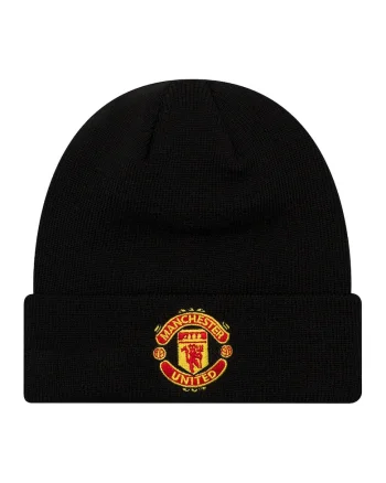 Caciula Manchester United Essential, Rosu/Negru/Galben