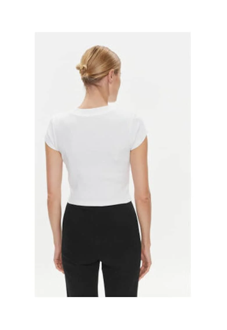 Tricou pentru femei,  Alb, bumbac, Alb