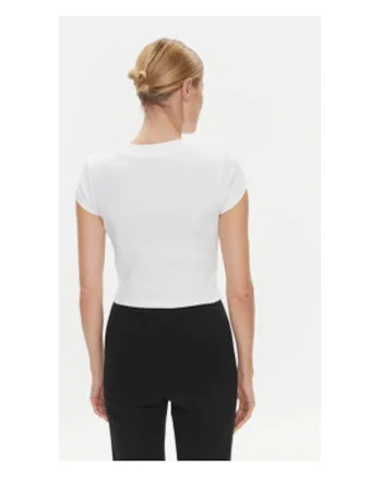 Tricou pentru femei,  Alb, bumbac, Alb