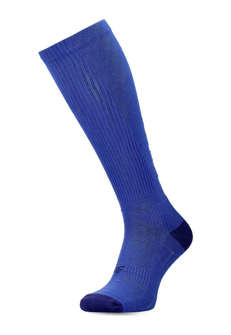 Sosete de Alergare Unisex  Albastru cobalt, Compresie, Uscare rapida,